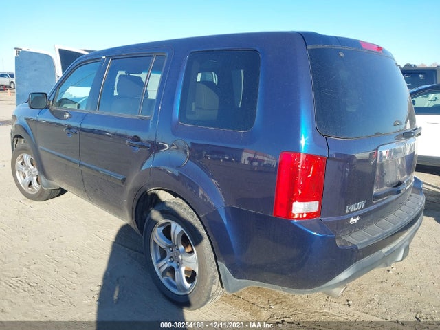 Honda Pilot Ex-l 2014 5FNYF4H53EB016131 Image 3
