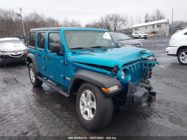2019 Jeep Wrangler Unlimited Sport S 4x4 მანქანა იყიდება აუქციონზე, vin: 1C4HJXDG1KW677817, აუქციონის ნომერი: 38254313