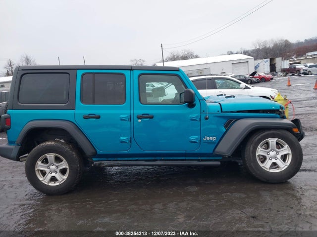 2019 Jeep Wrangler Unlimited Sport S 4x4 მანქანა იყიდება აუქციონზე, vin: 1C4HJXDG1KW677817, აუქციონის ნომერი: 38254313