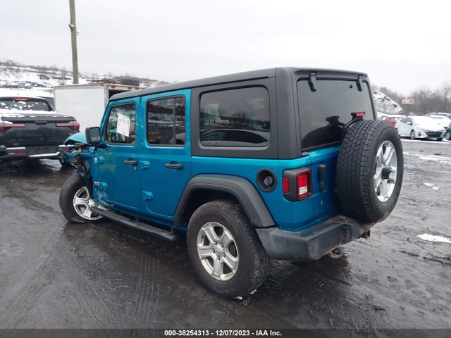 2019 Jeep Wrangler Unlimited Sport S 4x4 მანქანა იყიდება აუქციონზე, vin: 1C4HJXDG1KW677817, აუქციონის ნომერი: 38254313