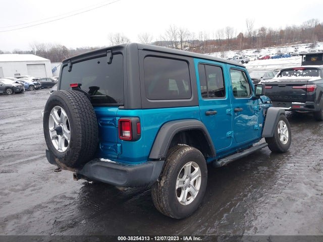 2019 Jeep Wrangler Unlimited Sport S 4x4 მანქანა იყიდება აუქციონზე, vin: 1C4HJXDG1KW677817, აუქციონის ნომერი: 38254313