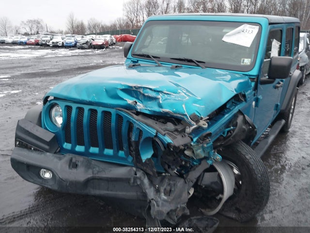 2019 Jeep Wrangler Unlimited Sport S 4x4 მანქანა იყიდება აუქციონზე, vin: 1C4HJXDG1KW677817, აუქციონის ნომერი: 38254313