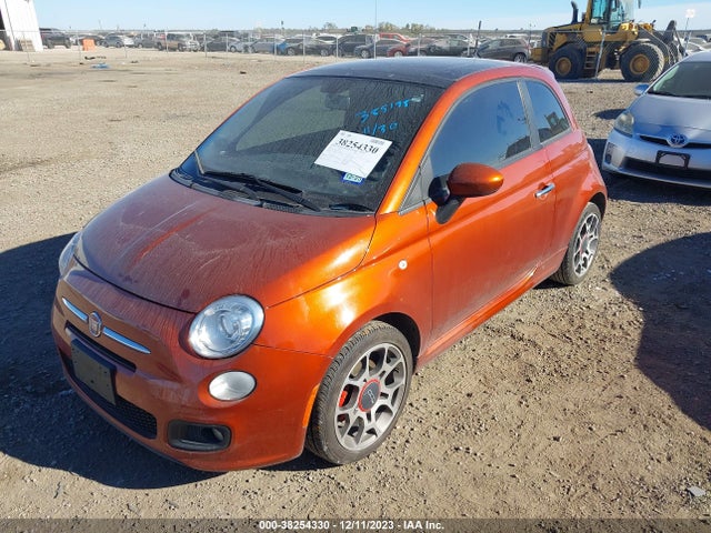 2012 FIAT 500 3C3CFFBRXCT385198 Photo 1