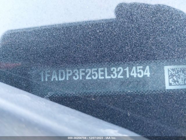 1FADP3F25EL321454 Ford FOCUS SE