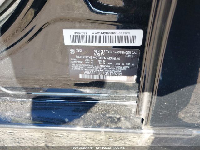 WBA8E1G57GNT99205 BMW 320i