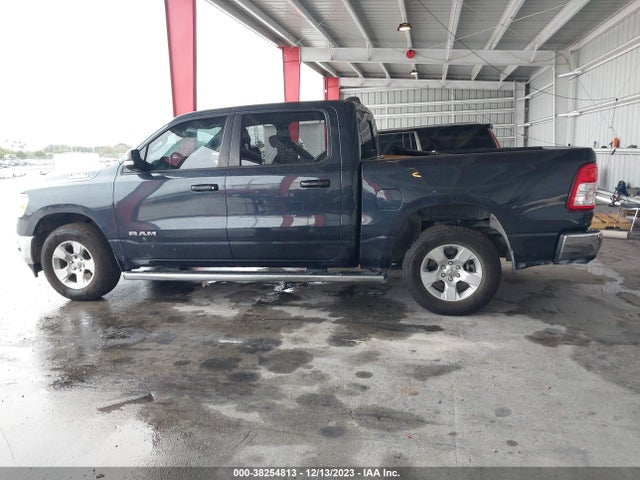 2021 RAM 1500 BIG HORN 4X2 5'7 BOX VIN: 1C6RREFT3MN647634