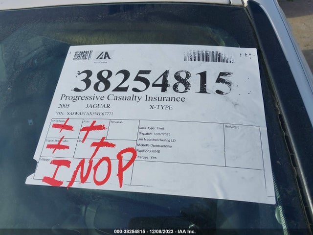 2005 JAGUAR X-TYPE SAJWA51AX5WE67771 Photo 6