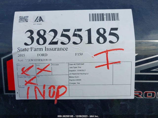 Ford F-150 Xlt 2015 1FTEW1EF0FKD18110 Image 7