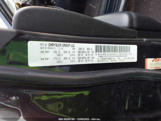 1C4RDHAG7FC708985 Dodge Durango Sxt