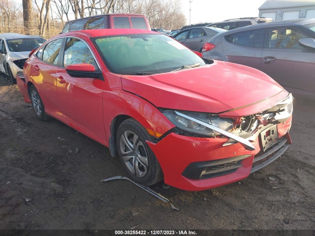 Honda Civic Lx 2017 2HGFC2F54HH528519 Image 1