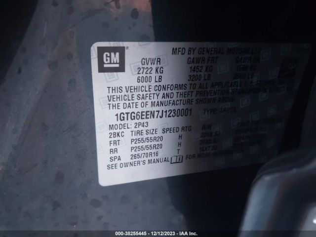 1GTG6EEN7J1230001 GMC Canyon Denali