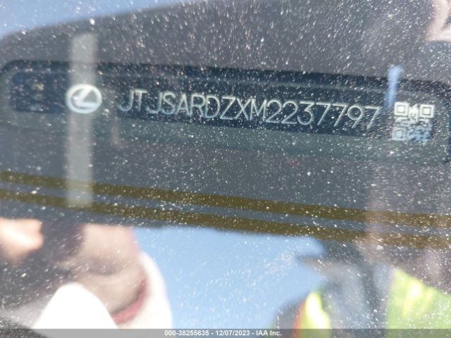 JTJSARDZXM2237797 Lexus Nx 300 F Sport