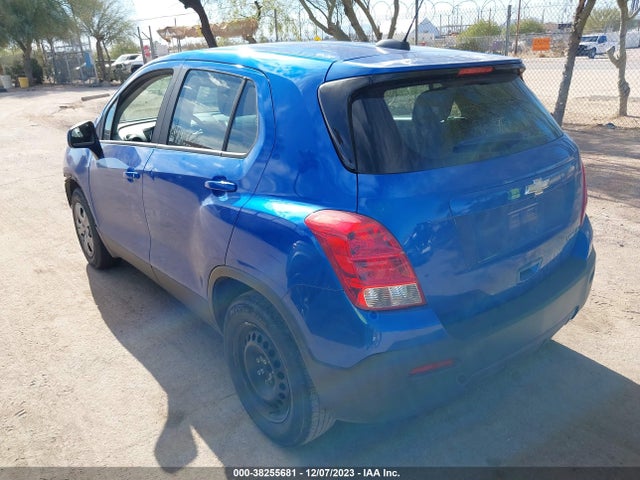 Chevrolet Trax 1ls 2016 KL7CJKSB5GB549175 Image 3