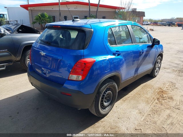 Chevrolet Trax 1ls 2016 KL7CJKSB5GB549175 Image 4