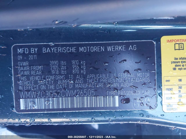 2012 MINI COOPER S COUNTRYMAN WMWZC3C52CWM26505 Photo 8