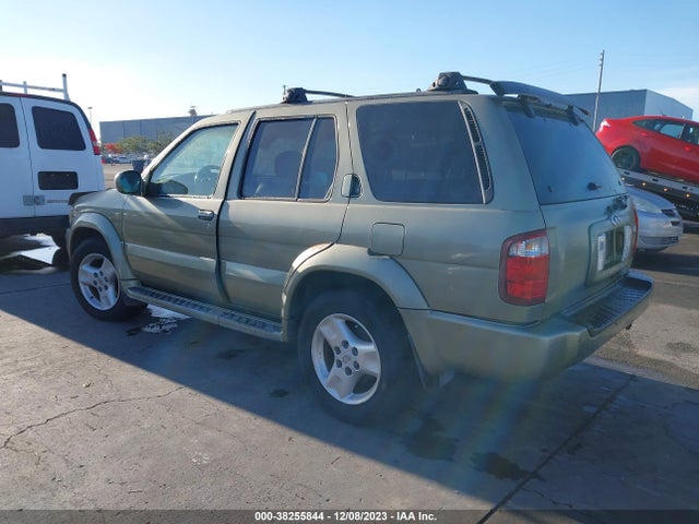 2001 INFINITI QX4 LUXURY VIN: JNRDR09Y51W225268