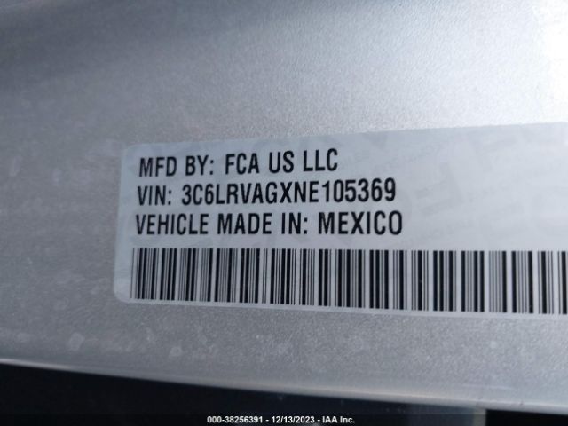 2022 RAM PROMASTER 1500 3C6LRVAGXNE105369 Photo 8