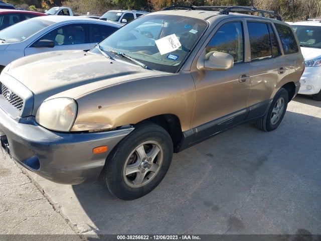 2004 HYUNDAI SANTA FE GLS VIN: KM8SC13D44U679527