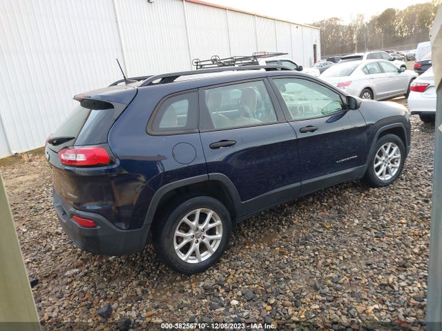 2016 JEEP CHEROKEE SPORT VIN: 1C4PJLAB7GW159103