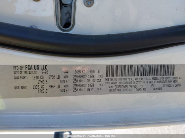 3C4PDCAB5LT207091 Dodge Journey Se Value