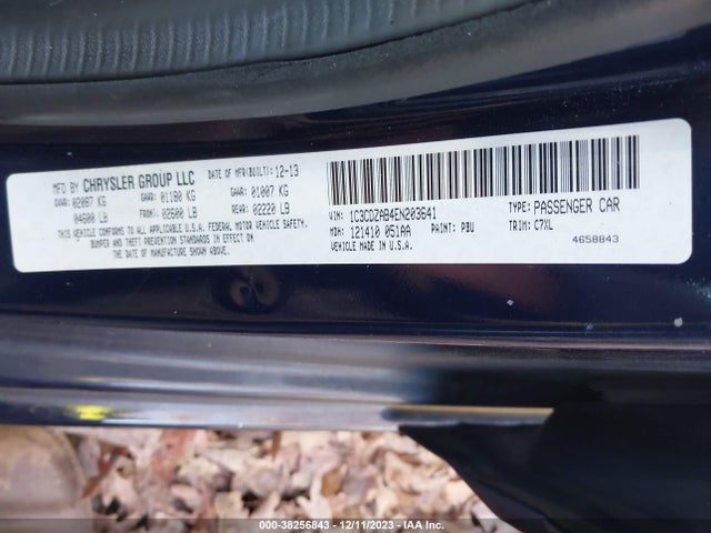 Dodge AVENGER SE 2014 1C3CDZAB4EN203641 Image 9