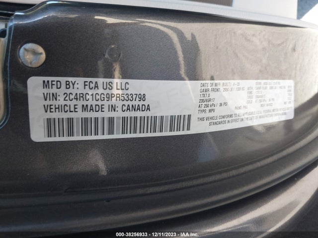 2C4RC1CG9PR533798 Chrysler Voyager Lx
