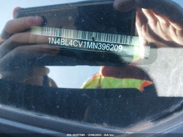 1N4BL4CV1MN396209 Nissan Altima 2.5 Sr