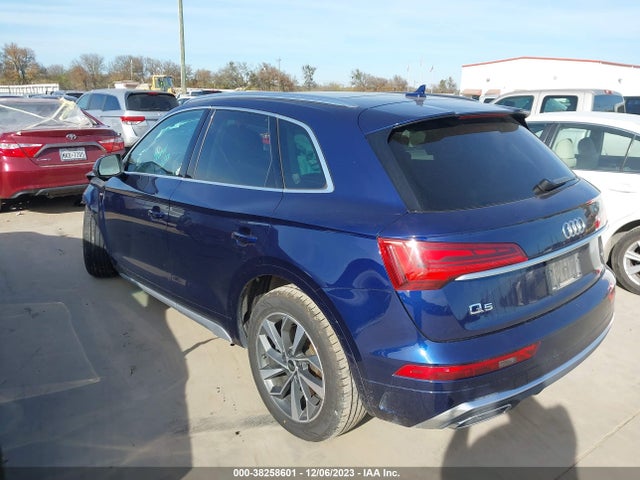 WA1EAAFY0N2123373 Audi Q5 Premium Plus 45 Tfsi S Line Quattro S Tronic
