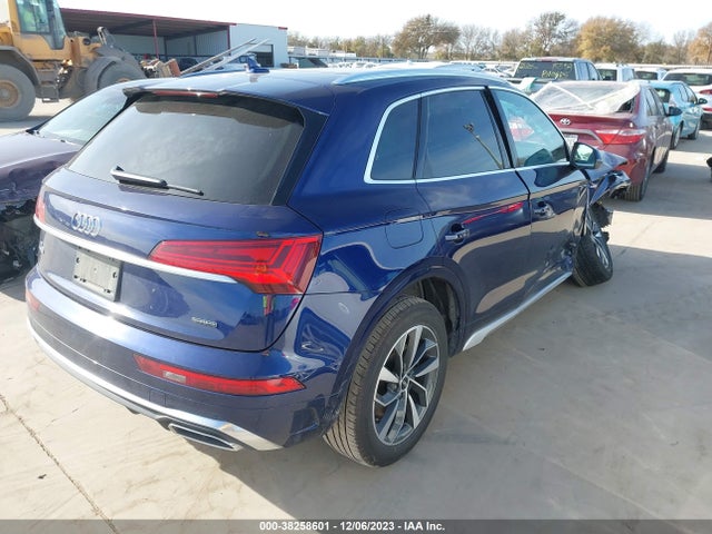 WA1EAAFY0N2123373 Audi Q5 Premium Plus 45 Tfsi S Line Quattro S Tronic