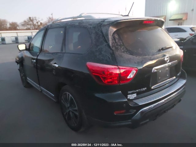 2018 NISSAN PATHFINDER PLATINUM VIN: 5N1DR2MN7JC662744