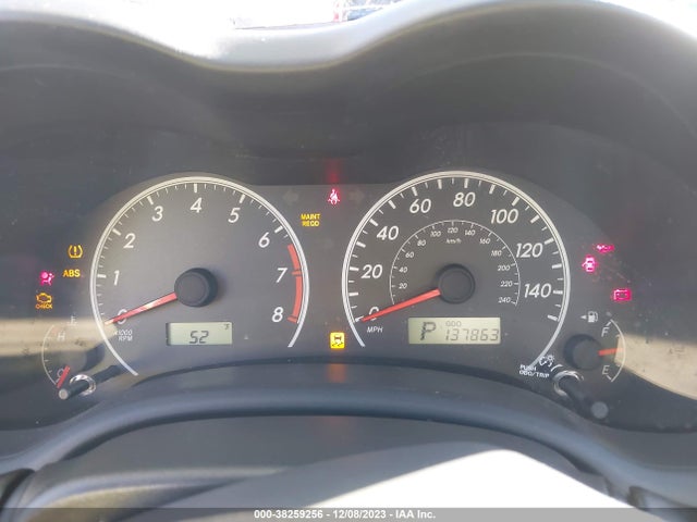 2012 TOYOTA COROLLA LE VIN: 2T1BU4EE9CC858697