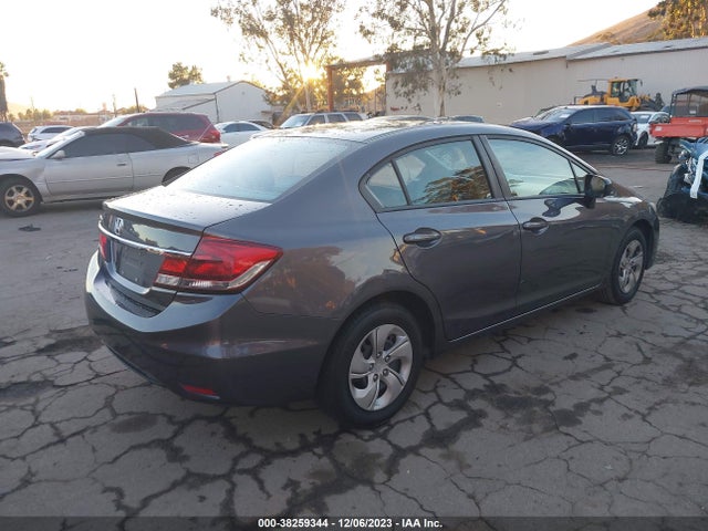 2014 HONDA CIVIC LX VIN: 19XFB2F59EE230122