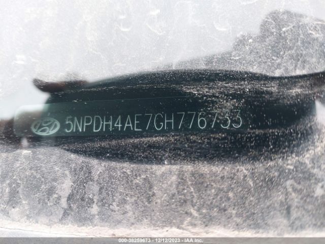 5NPDH4AE7GH776733 Hyundai Elantra Value Edition