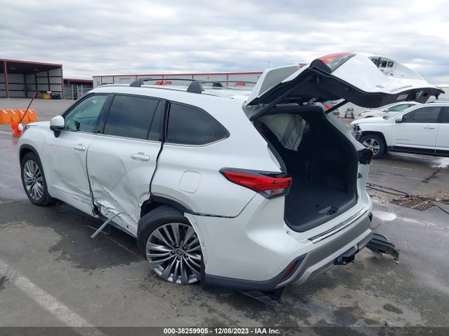 2022 TOYOTA HIGHLANDER PLATINUM VIN: 5TDFZRBH9NS185239