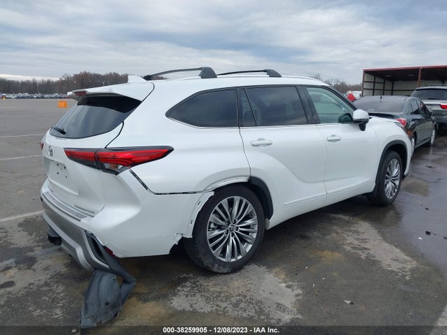 2022 TOYOTA HIGHLANDER PLATINUM VIN: 5TDFZRBH9NS185239