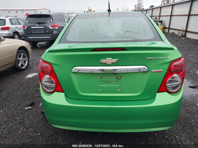 Chevrolet Sonic Lt Auto 2014 1G1JC5SB2E4216688 Image 17