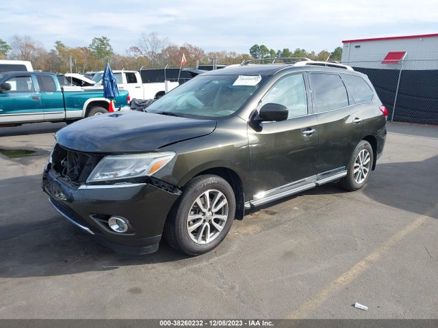 2015 NISSAN PATHFINDER SL VIN: 5N1AR2MN3FC648494