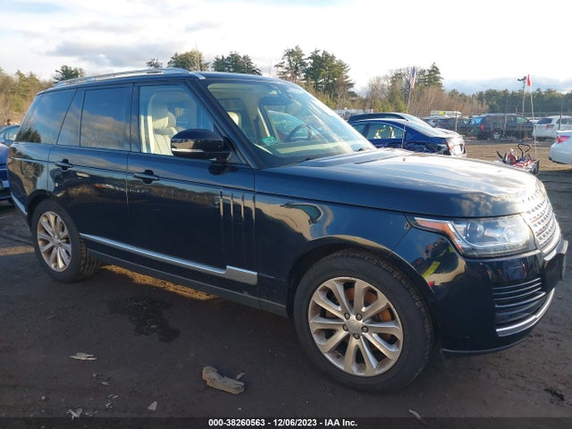 2015 LAND ROVER RANGE ROVER 3.0L V6 SUPERCHARGED HSE VIN: SALGS2VF8FA199179