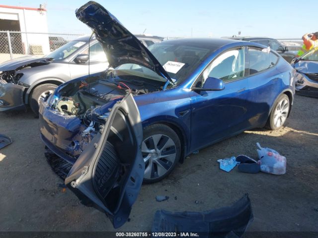 2022 TESLA MODEL Y 7SAYGAEE9NF469253 Photo 1