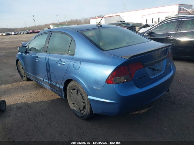 2009 HONDA CIVIC HYBRID VIN: JHMFA36299S010866