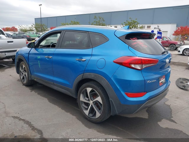 Продажа на аукционе авто 2016 Hyundai Tucson Limited, vin: KM8J33A26GU172626, номер лота: 38260777