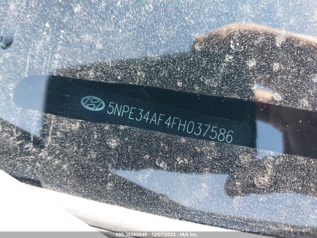 Hyundai Sonata Limited 2015 5NPE34AF4FH037586 Image 9