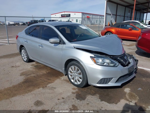 2016 NISSAN SENTRA S VIN: 3N1AB7AP5GY283940