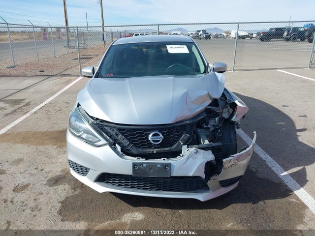 2016 NISSAN SENTRA S VIN: 3N1AB7AP5GY283940