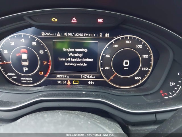 2017 AUDI A4 2.0T PREMIUM VIN: WAUENAF48HN032780