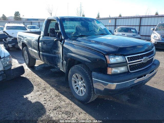 2007 CHEVROLET SILVERADO 1500 CLASSIC WORK TRUCK VIN: 3GCEK14X57G242978
