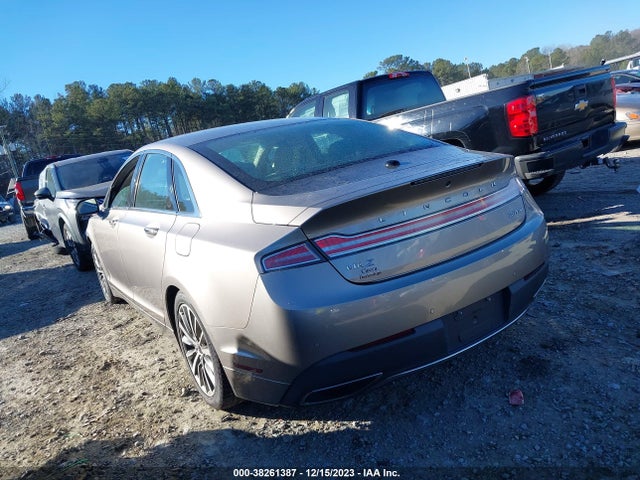 2020 LINCOLN MKZ STANDARD VIN: 3LN6L5B93LR619489