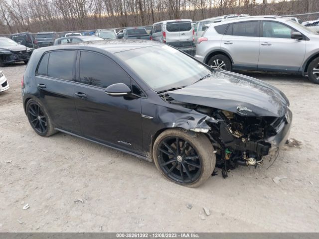 2019 VOLKSWAGEN GOLF R WVWVA7AU0KW149151
