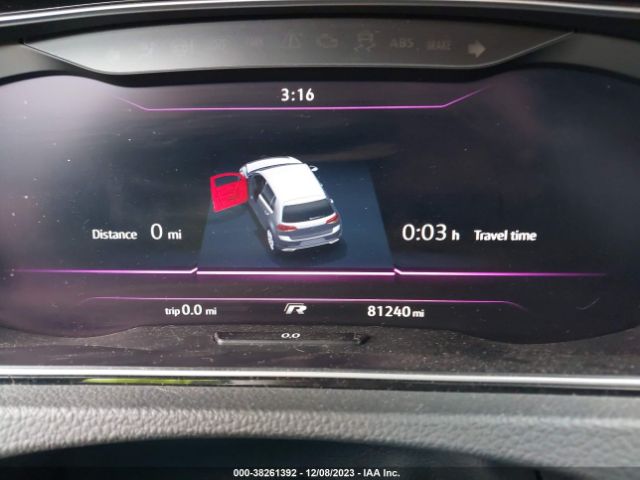 2019 VOLKSWAGEN GOLF R WVWVA7AU0KW149151 Photo 6