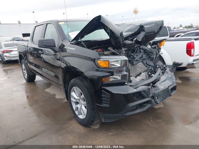 Chevrolet Silverado 1500 2wd  Short Bed Custom 2021 3GCPWBEKXMG432454 Image 1